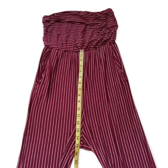 Altar'd State Small Boho Strapless Striped Jumpsuit - Picture 12 of 16
